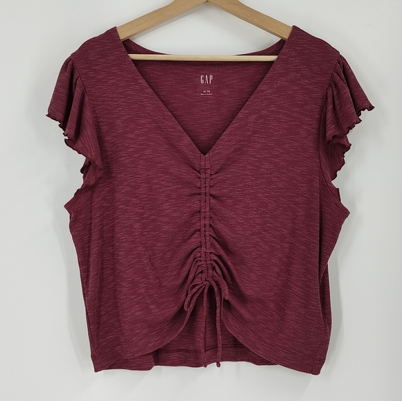 Gap | ruched short sleeve - Picture 1 of 4